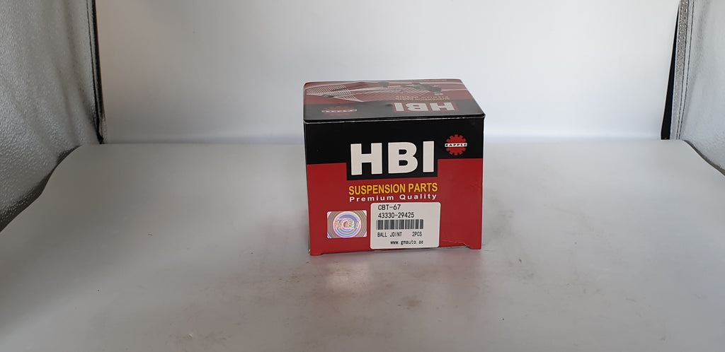 HBI Ball Joint CBT-67, 43330-29425 – Premium Suspension Part