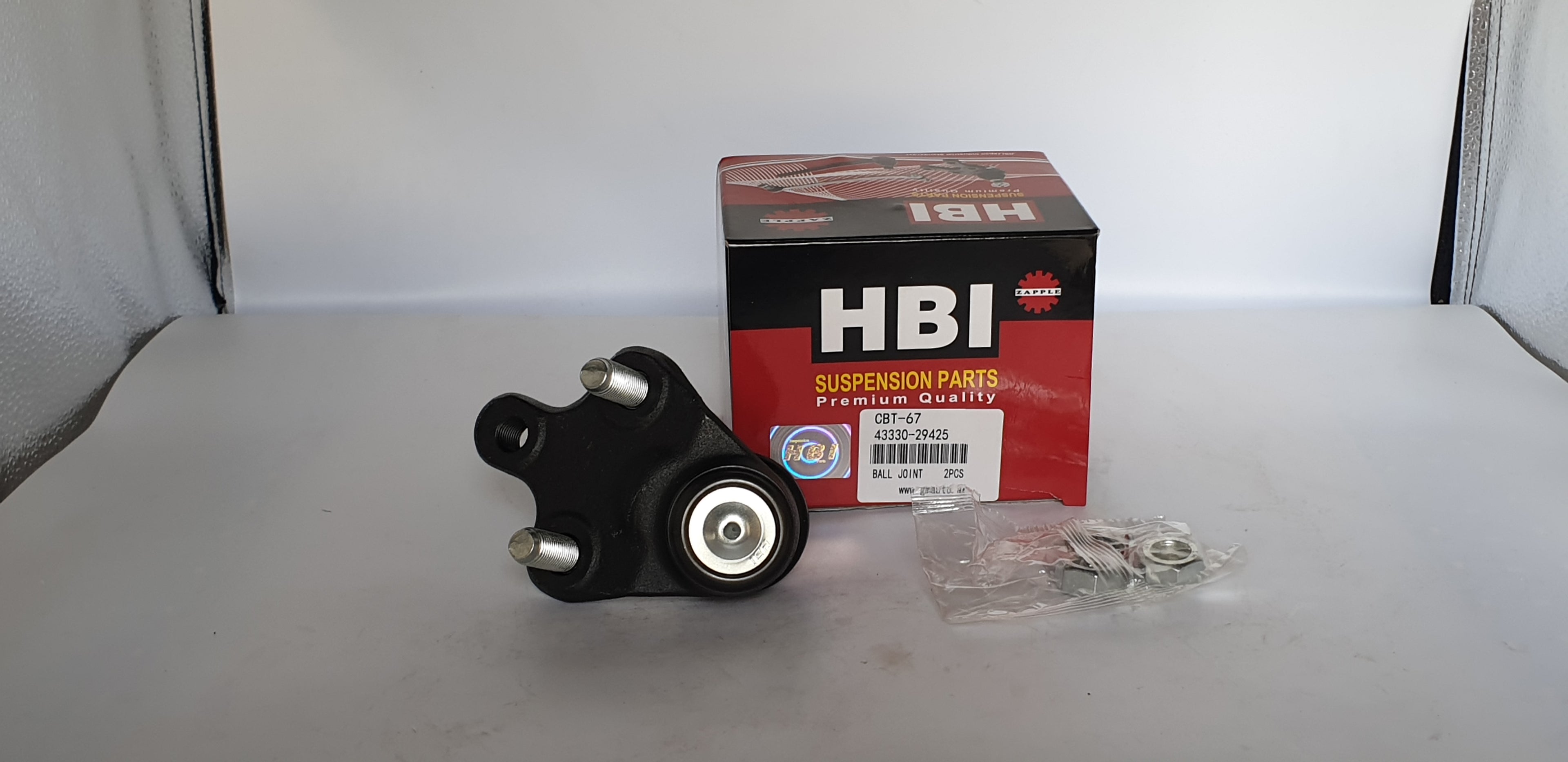 HBI Ball Joint CBT-67, 43330-29425 – Premium Suspension Part