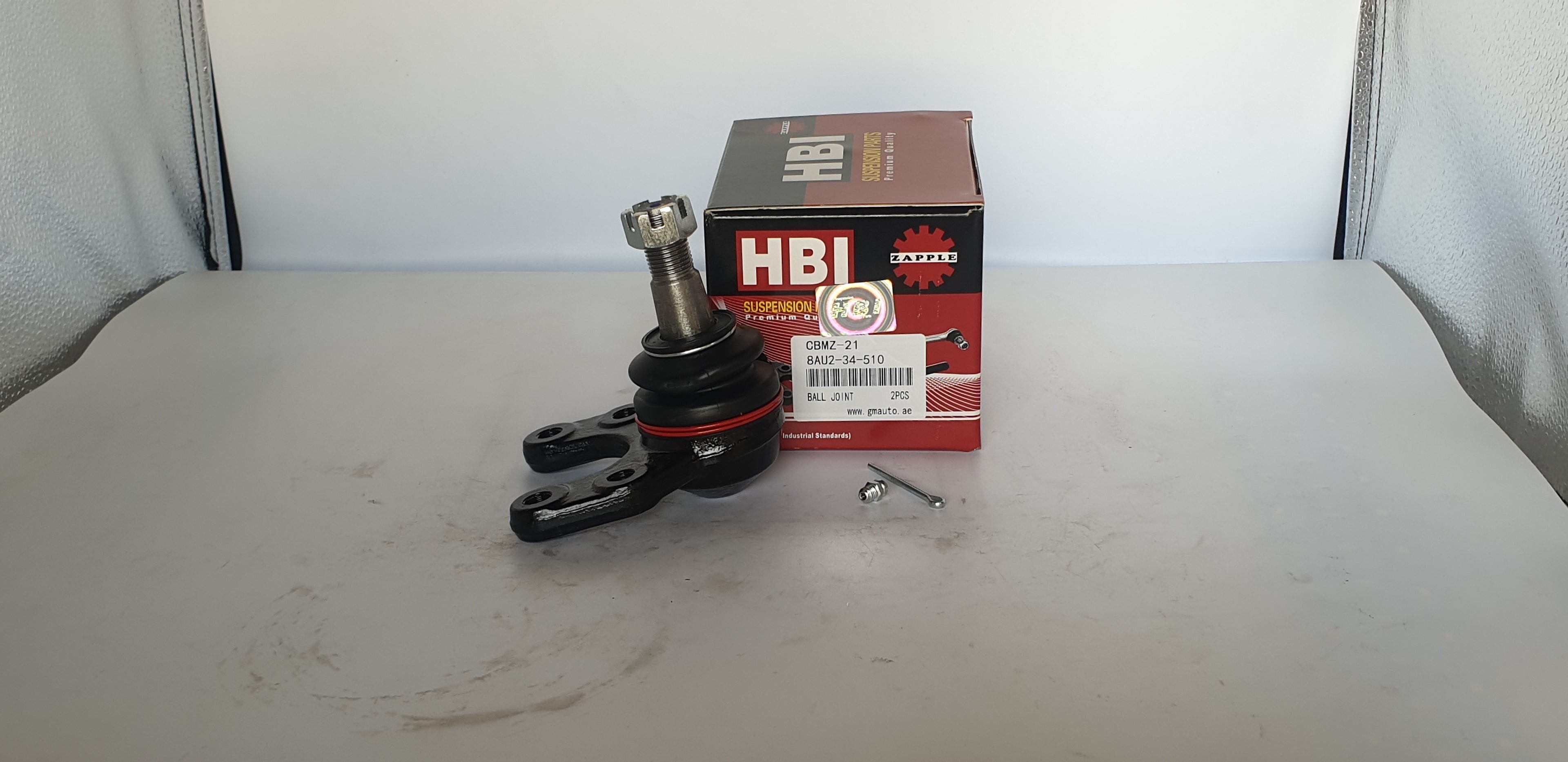 HBI Ball Joint CBMZ-21, 8AU2-34-510 (2 PCS) – Premium Suspension Part
