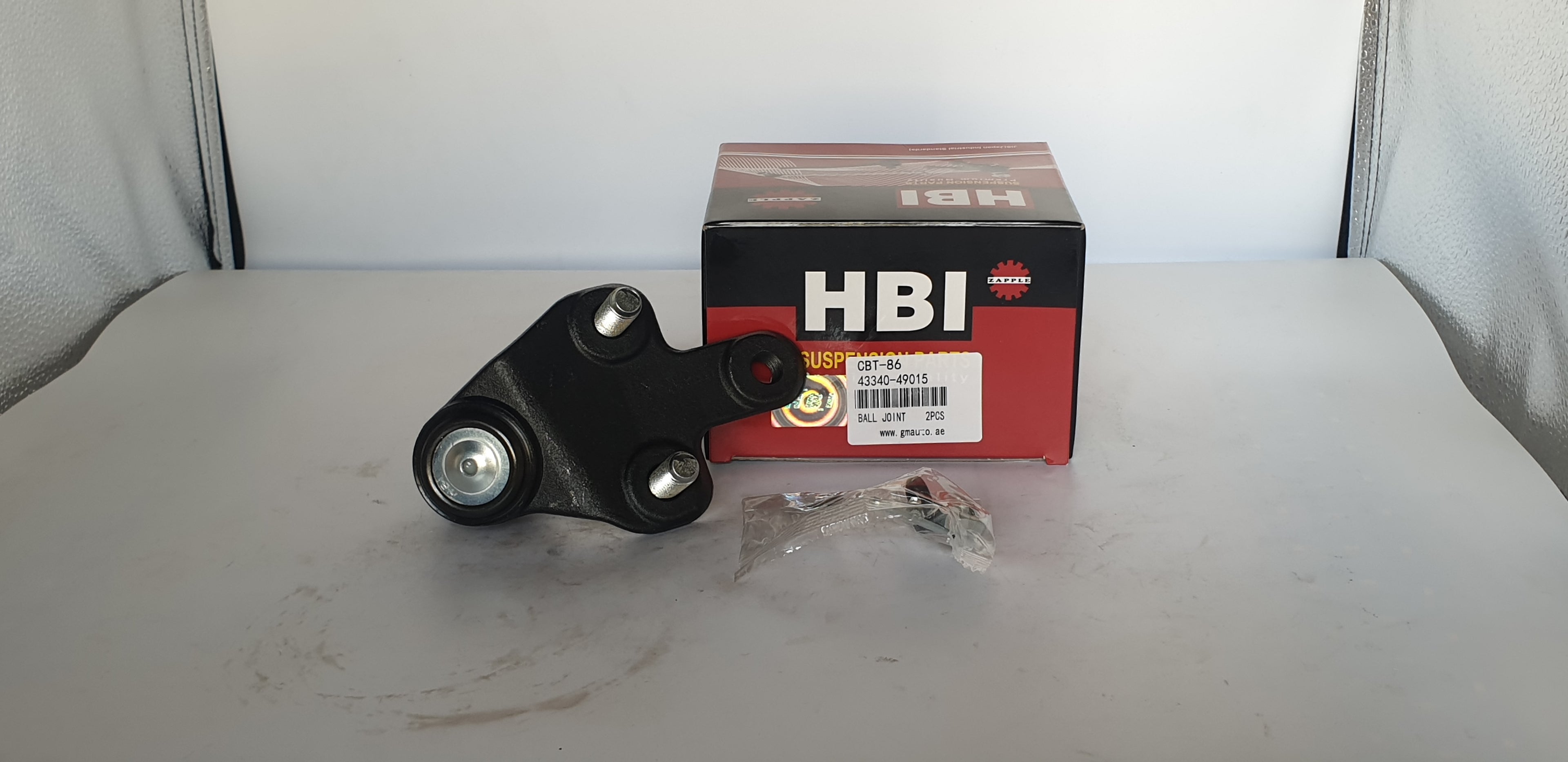 HBI Ball Joint CBT-86, 43340-49015 – Premium Suspension Part