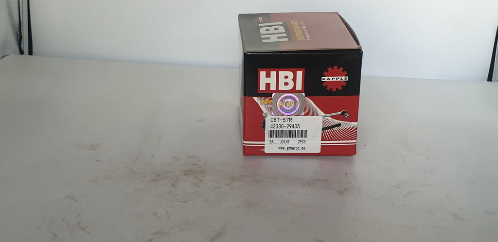 HBI Ball Joint CBT-57R, 43330-29405 – Premium Suspension Part