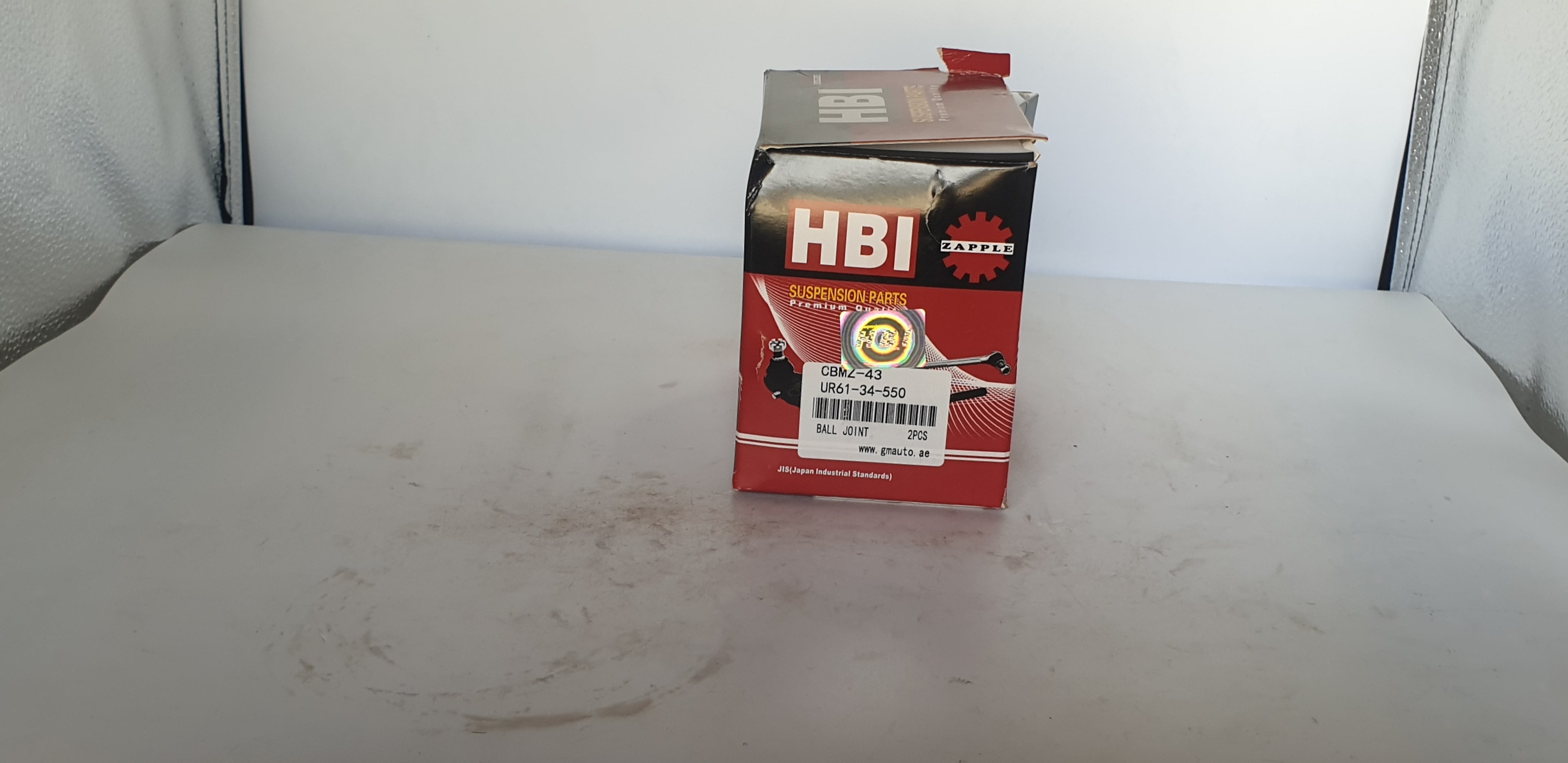 HBI Ball Joint CBMZ-43, UR61-34-550(2 PCS) – Premium Suspension Part