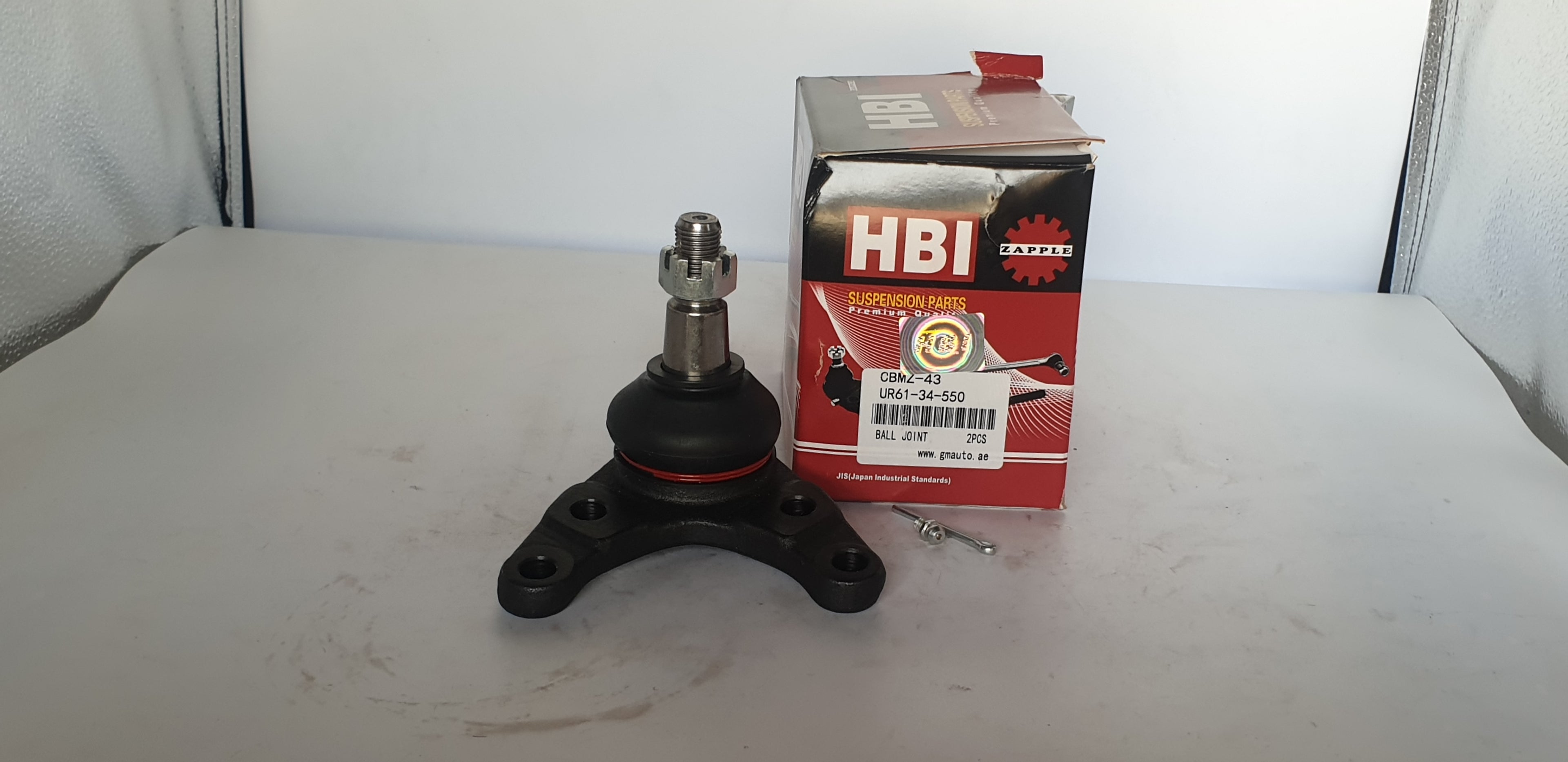 HBI Ball Joint CBMZ-43, UR61-34-550(2 PCS) – Premium Suspension Part