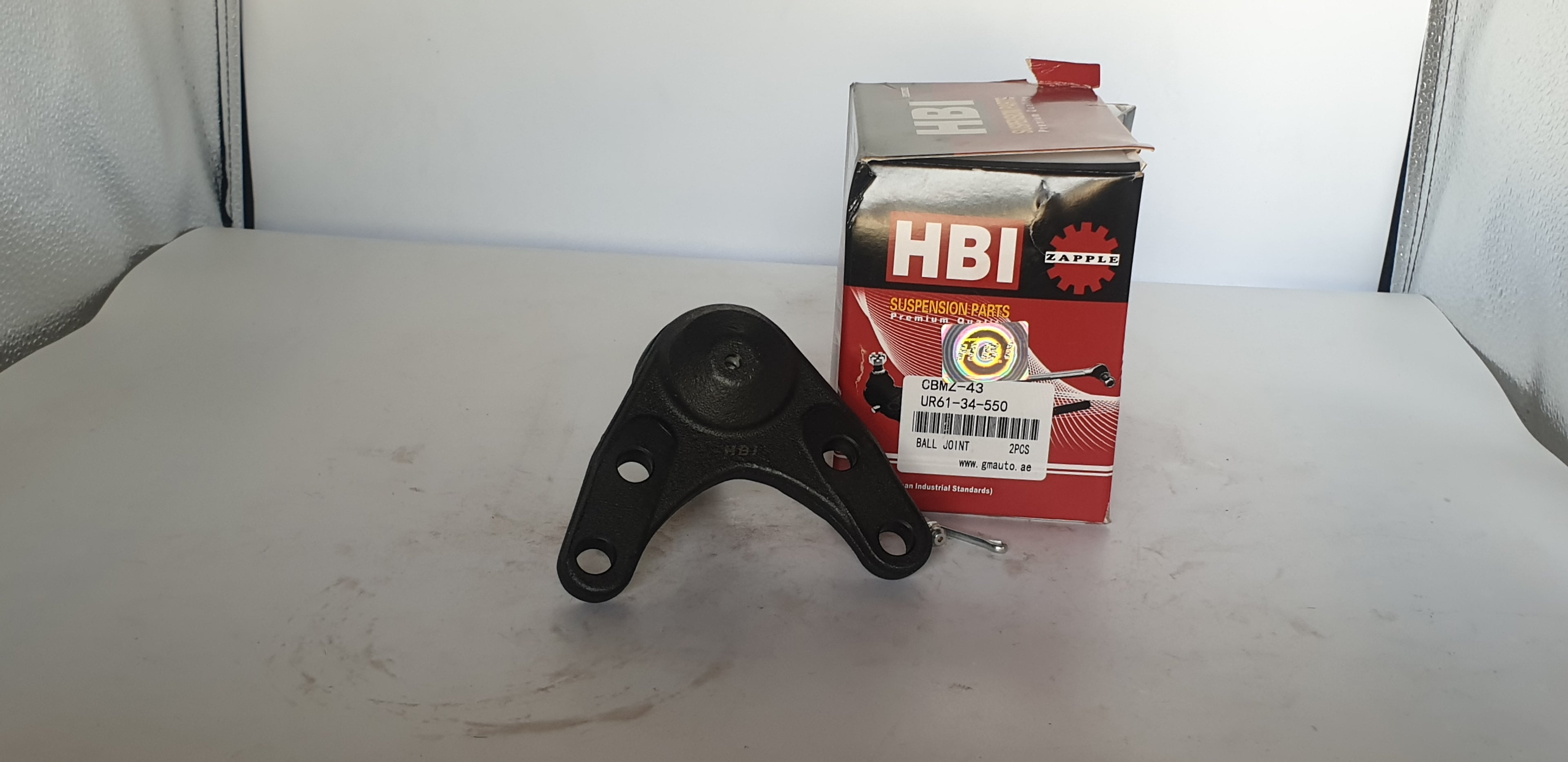 HBI Ball Joint CBMZ-43, UR61-34-550(2 PCS) – Premium Suspension Part