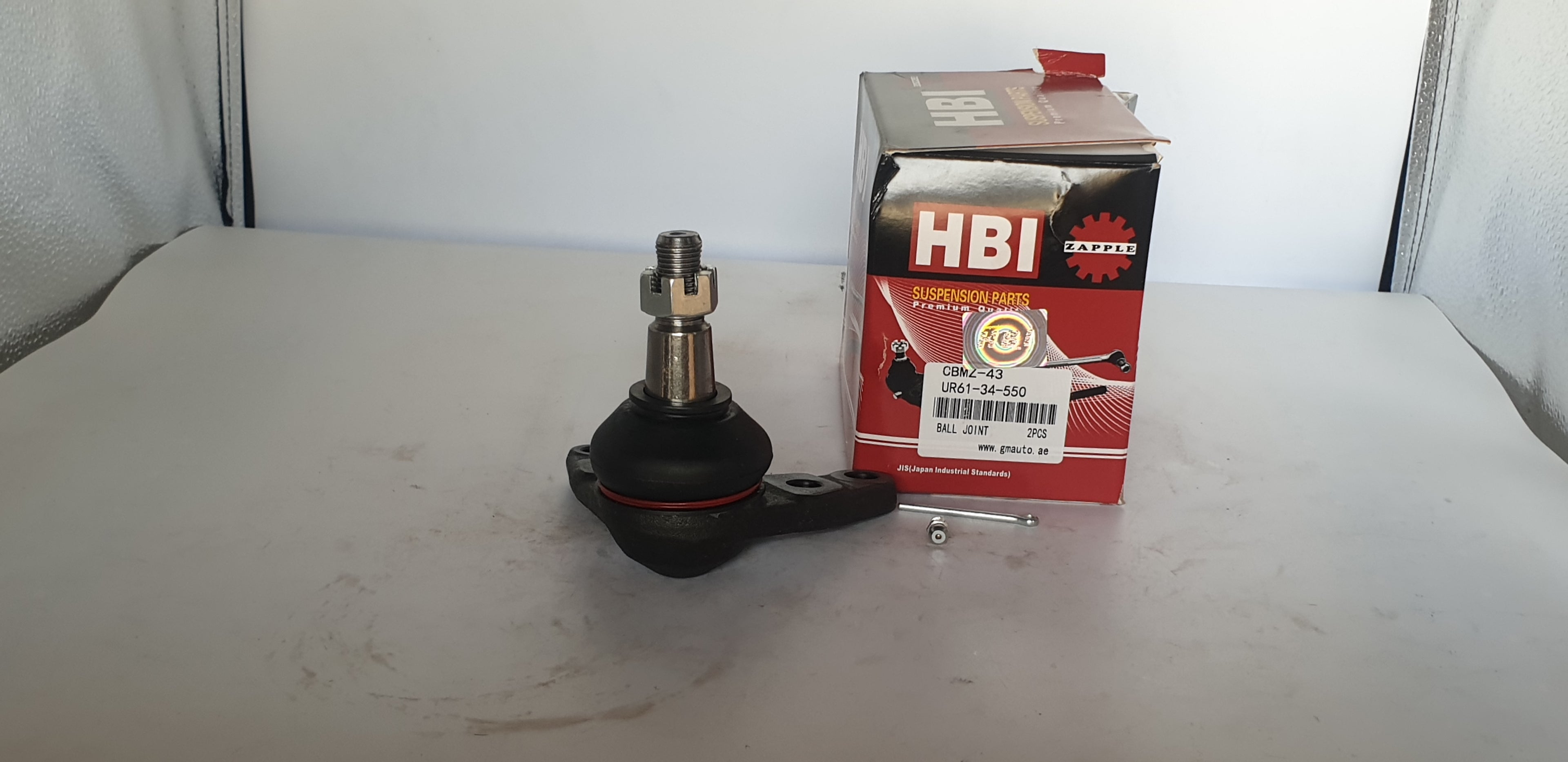 HBI Ball Joint CBMZ-43, UR61-34-550(2 PCS) – Premium Suspension Part