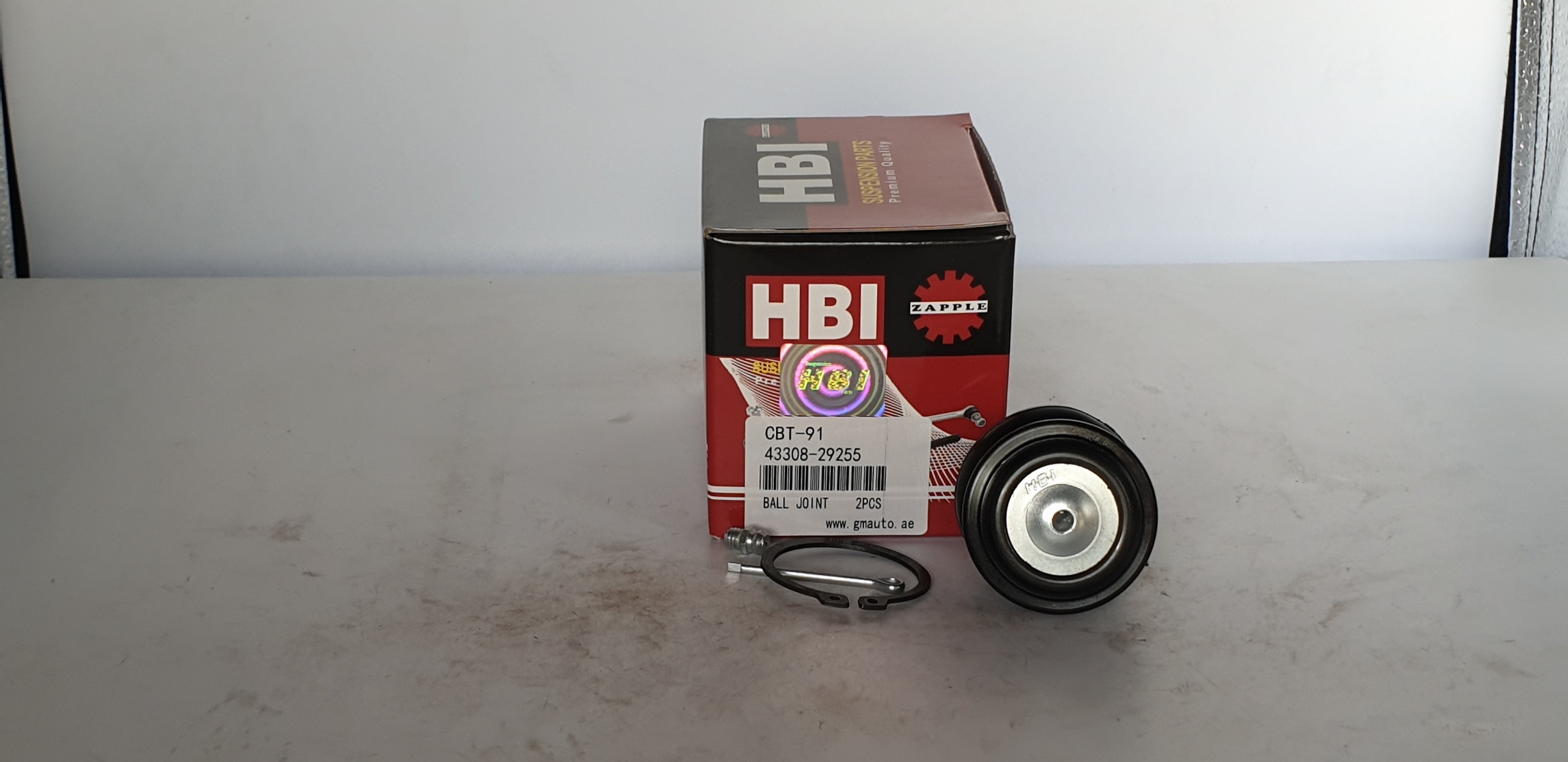 HBI Ball Joint CBT-91, 43308-29255 – Premium Suspension Part