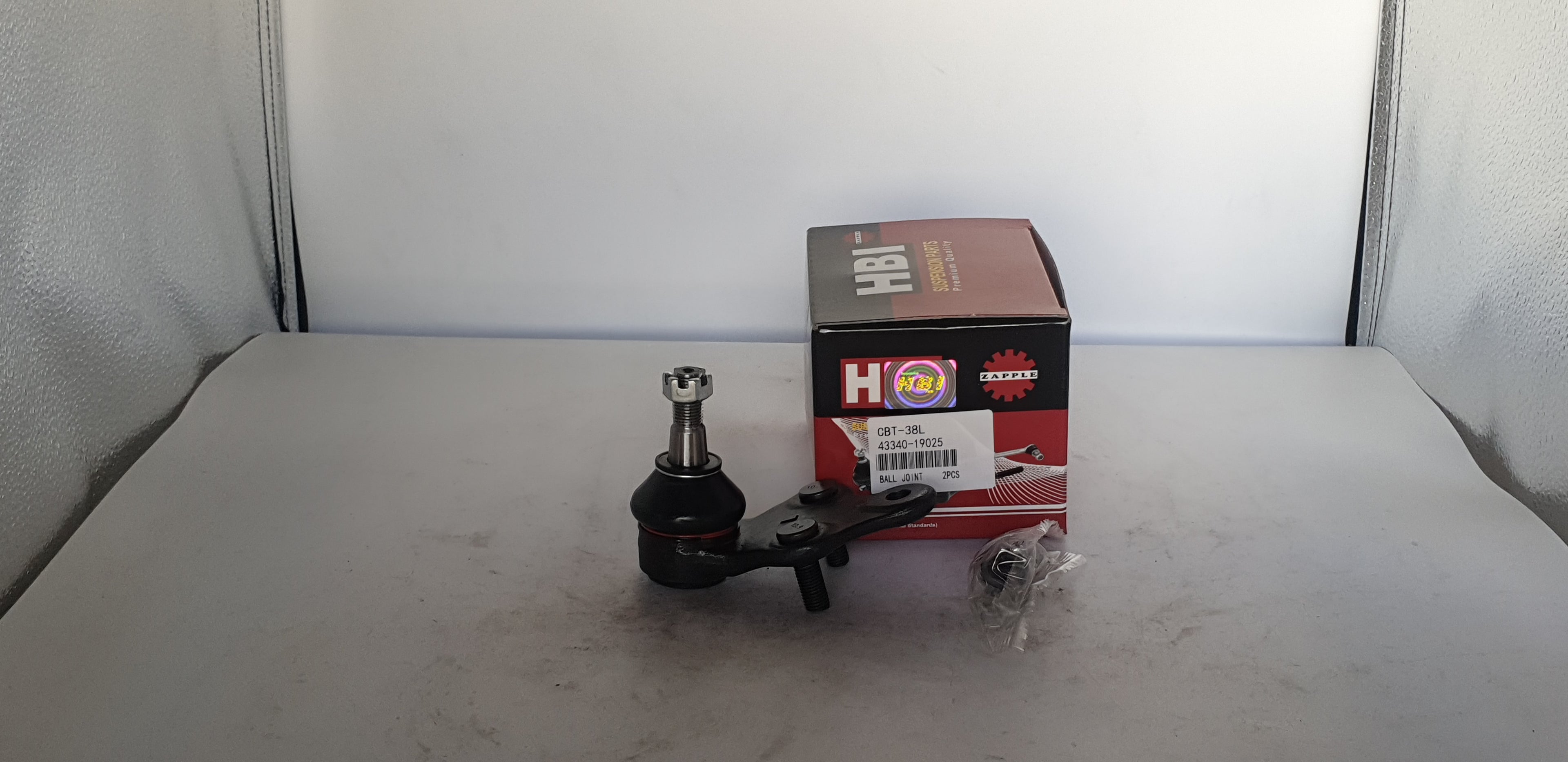 HBI Ball Joint CBT-38L, 43340-19025 – Premium Suspension Part