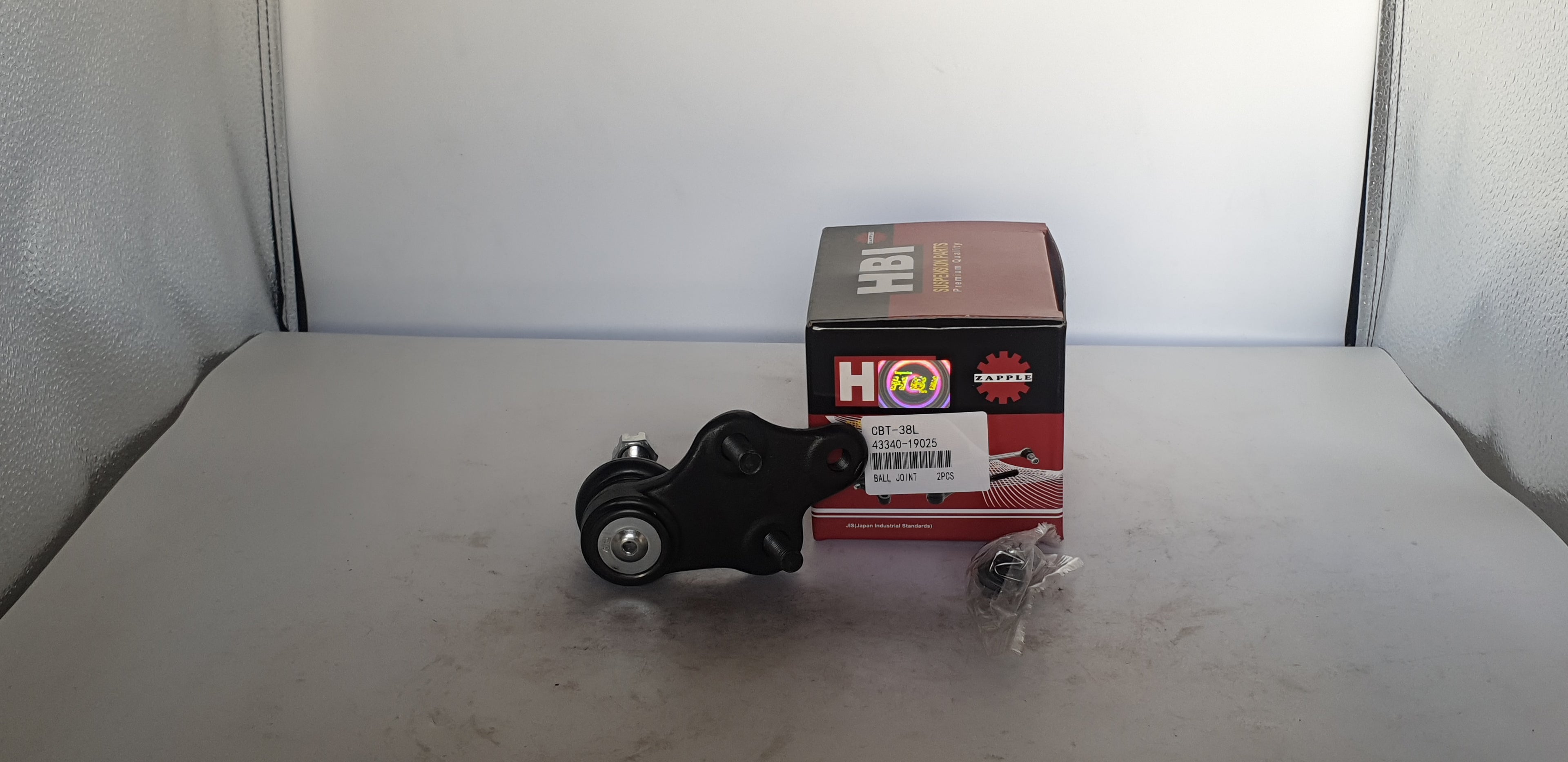 HBI Ball Joint CBT-38L, 43340-19025 – Premium Suspension Part