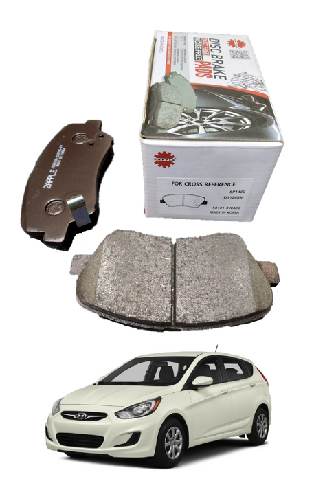 Zapple Disc Brake Pad SP1400, D11268M, 58101-0WA10