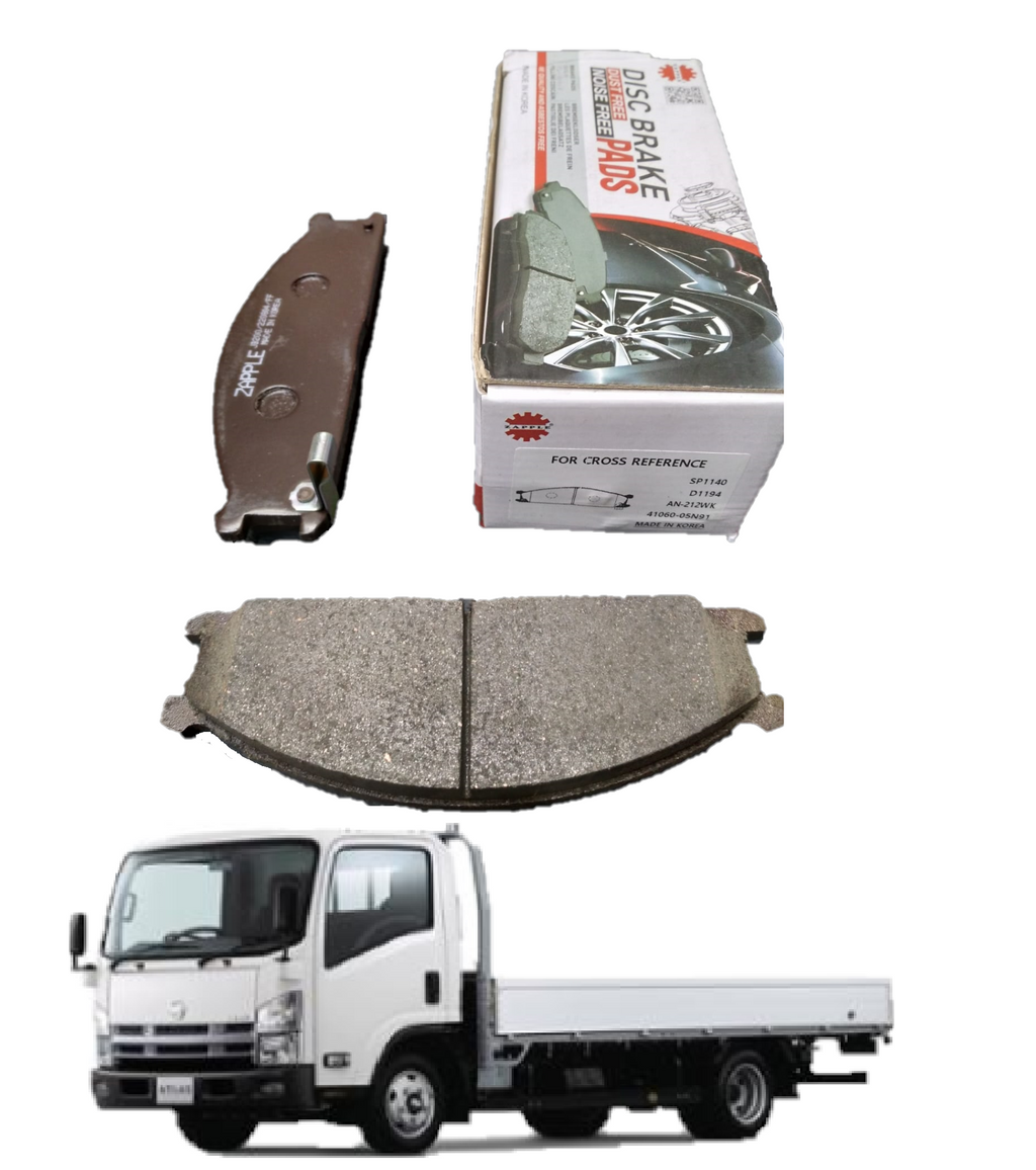 Zapple Disc Brake Pad SP1140, D1194, AN-212WK, 41060-05N91
