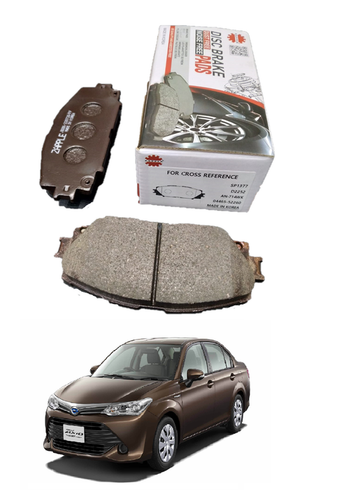 Zapple Disc Brake Pad SP1377, D2252, AN-714WK, 04465-52260