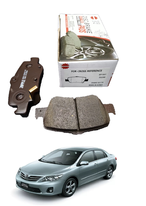 Zapple Disc Brake Pad SP1501, D2299, 04466-02170