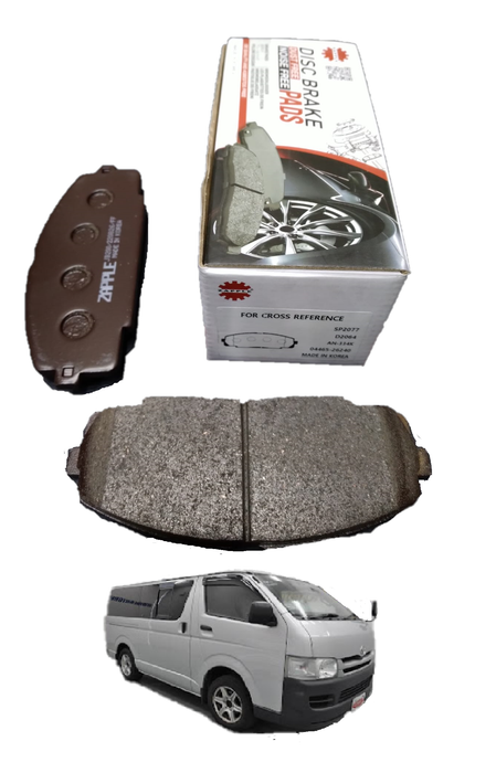 Zapple Disc Brake Pad SP2077, D2064, AN-334K, 04465-26240