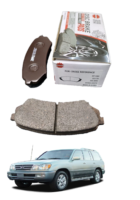 Zapple Disc Brake Pad SP1380, D2179, AN-499K, 04466-60070