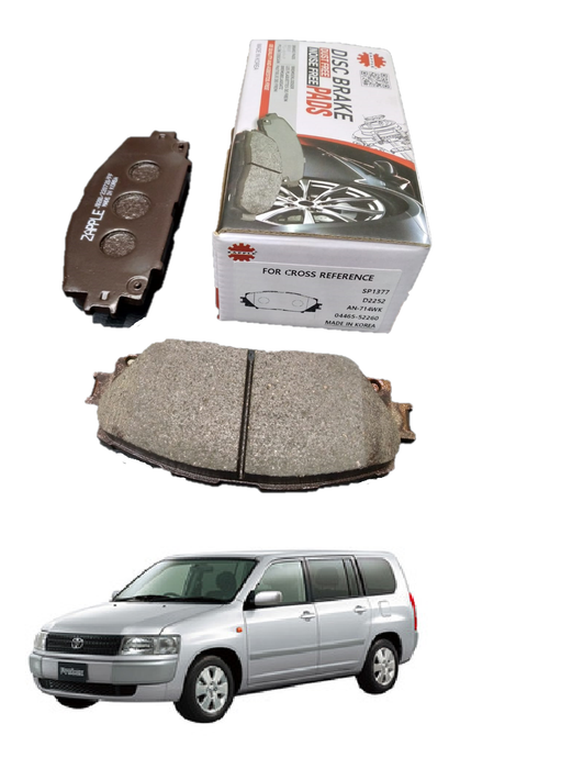 Zapple Disc Brake Pad SP1377, D2252, AN-714WK, 04465-52260