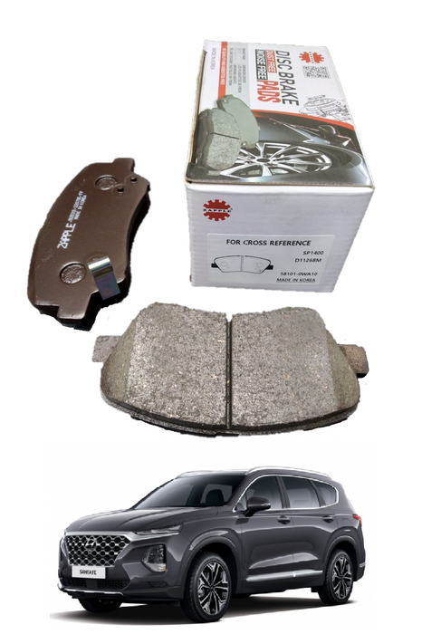 Zapple Disc Brake Pad SP1400, D11268M, 58101-0WA10