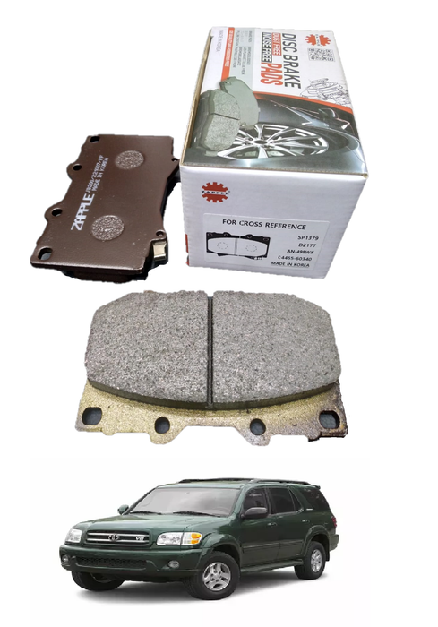 Zapple Disc Brake Pad SP1379, D2177, AN-498WK, C4465-60340