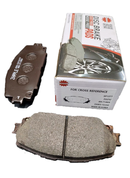 Zapple Disc Brake Pad SP1377, D2252, AN-714WK, 04465-52260