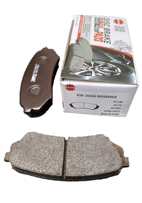 Zapple Disc Brake Pad SP1380, D2179, AN-499K, 04466-60070