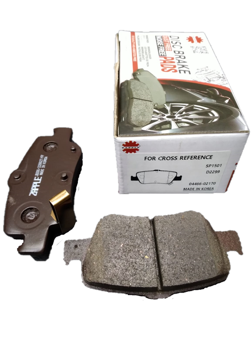 Zapple Disc Brake Pad SP1501, D2299, 04466-02170