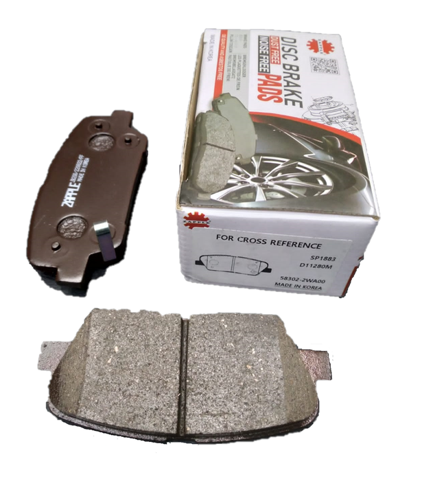 Zapple Disc Brake Pad SP1883, D11280M, 58302-2WA00