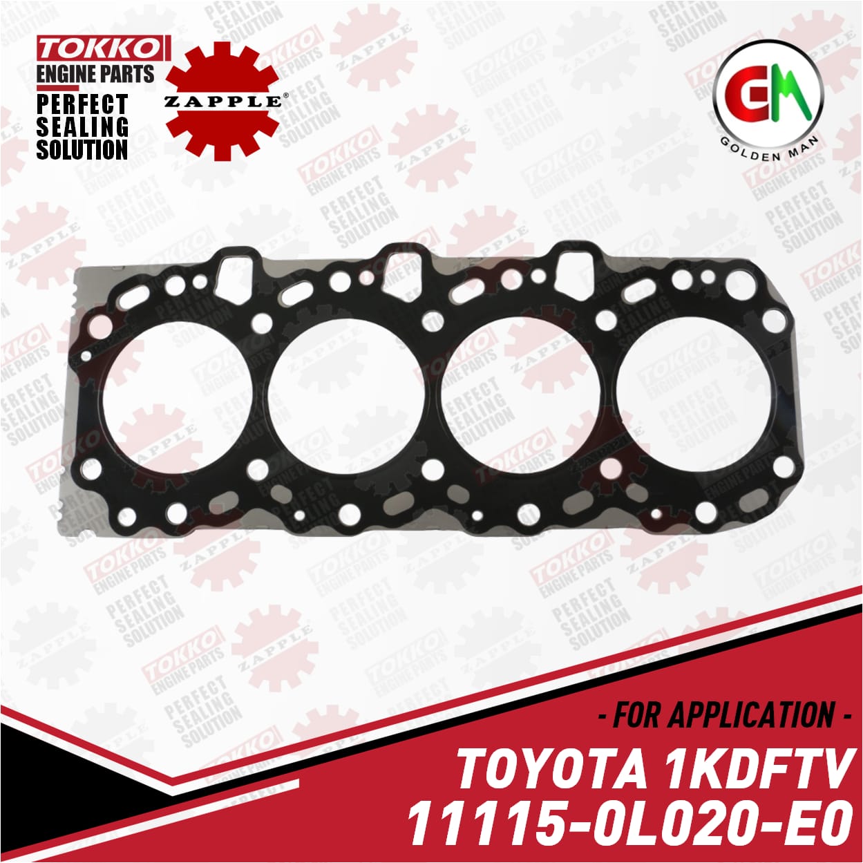 Engine Cylinder Head Gasket – Tokko Engine Parts TOYOTA 1KDFTV | 11115-0L020-E0