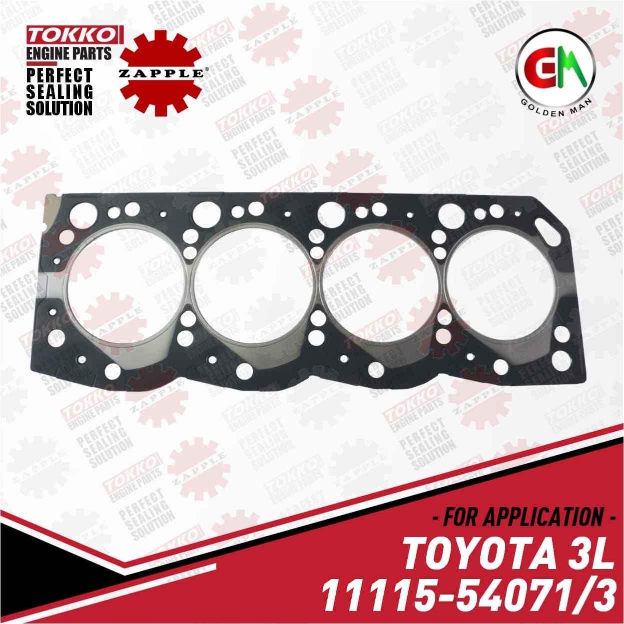 Engine Cylinder Head Gasket – Tokko Engine Parts TOYOTA 3L | 11115-54071/3