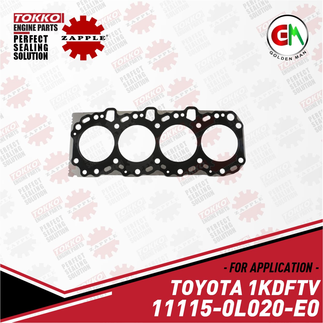 Engine Cylinder Head Gasket – Tokko Engine Parts TOYOTA 1KDFTV | 11115-0L020-E0
