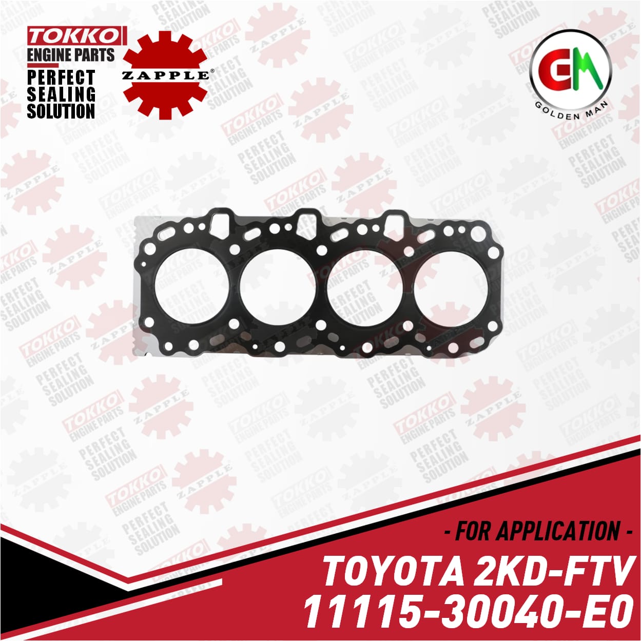 Engine Cylinder Head Gasket – Tokko Engine Parts TOYOTA 2KD-FTV | 11115-30040-E0