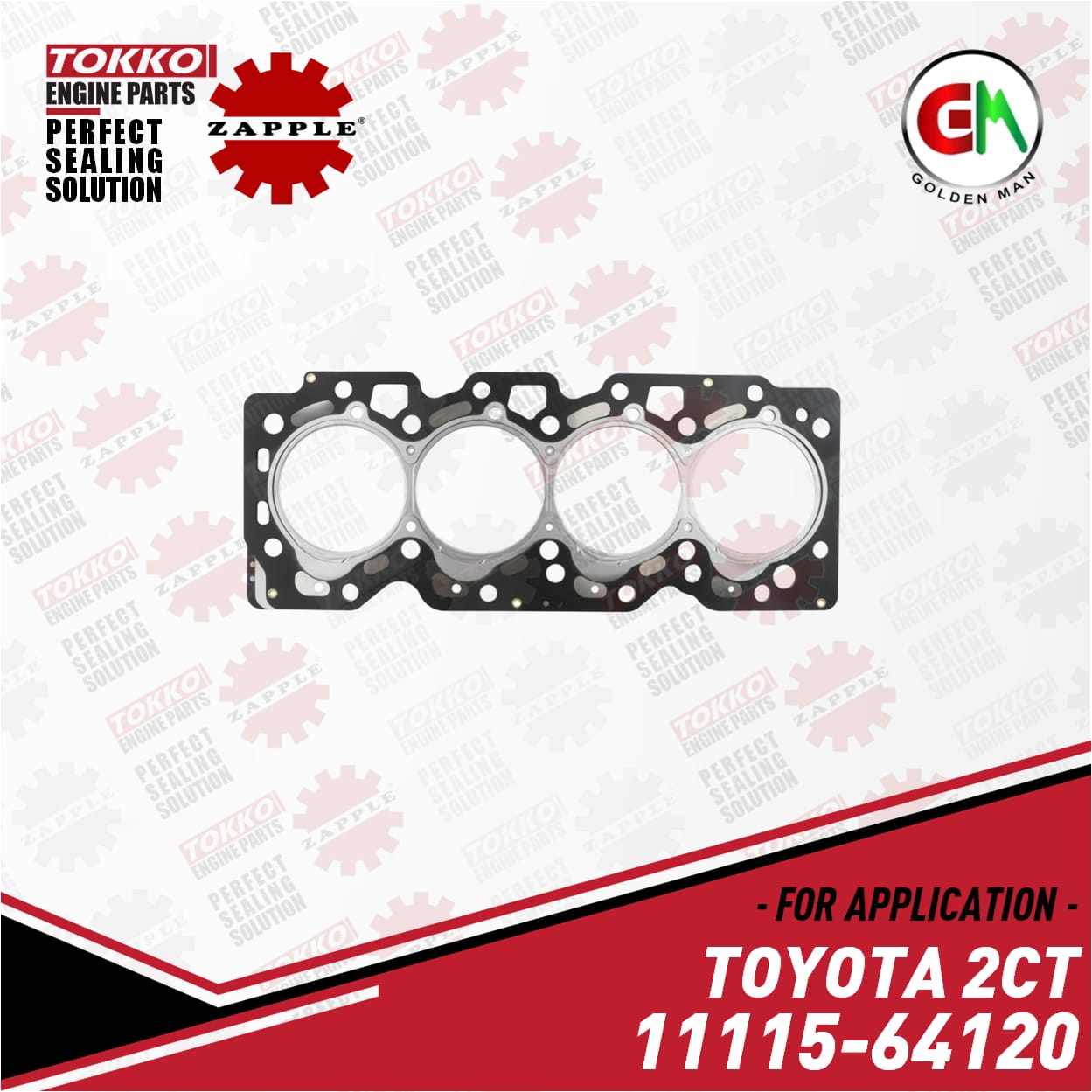 Engine Cylinder Head Gasket – Tokko Engine Parts TOYOTA 2CT | 11115-64120