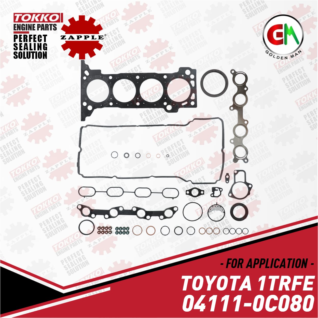 Engine Cylinder Head Gasket – Tokko Engine Parts TOYOTA 1TRFE | 04111-0C080