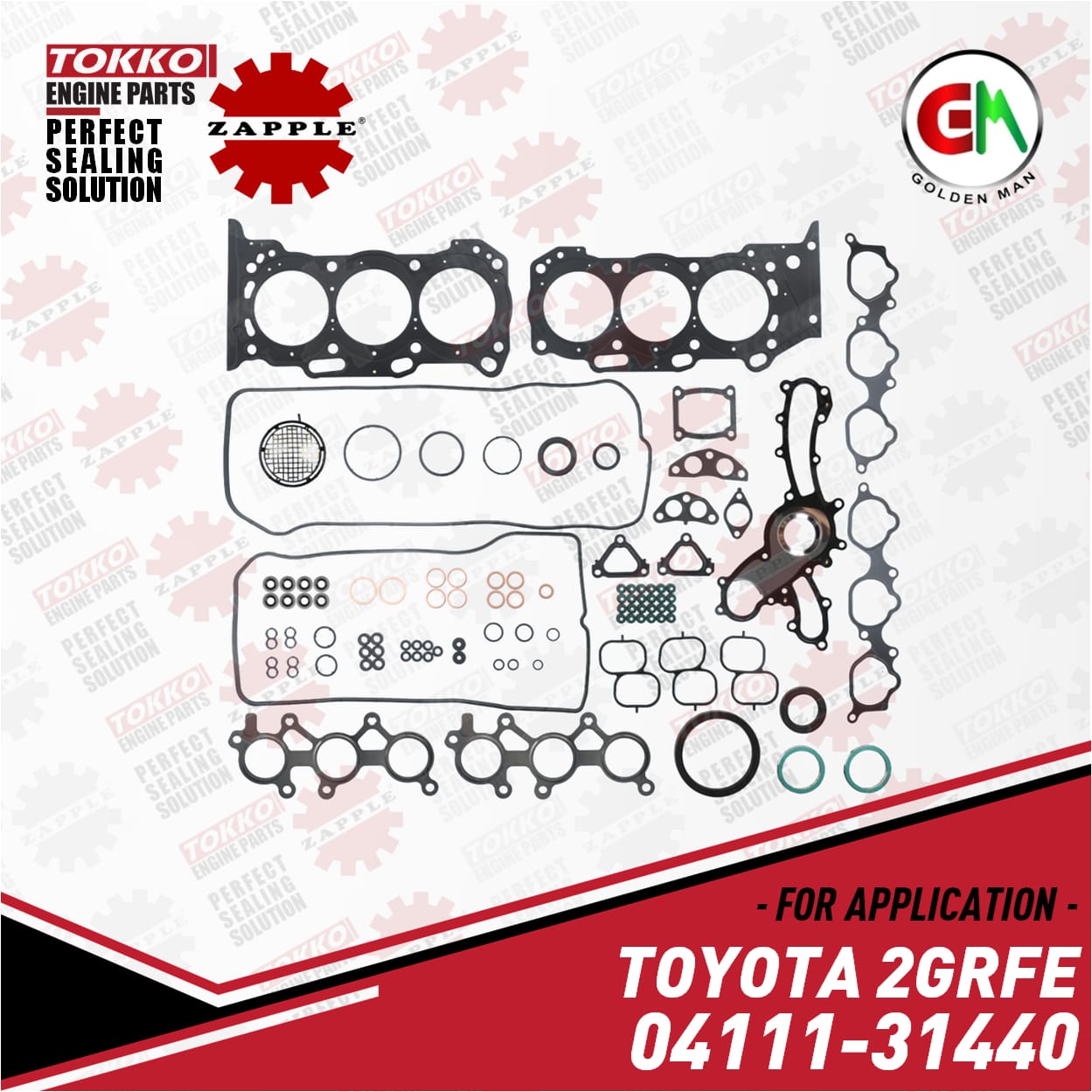 Engine Cylinder Head Gasket – Tokko Engine Parts TOYOTA 2GRFE | 04111-31440