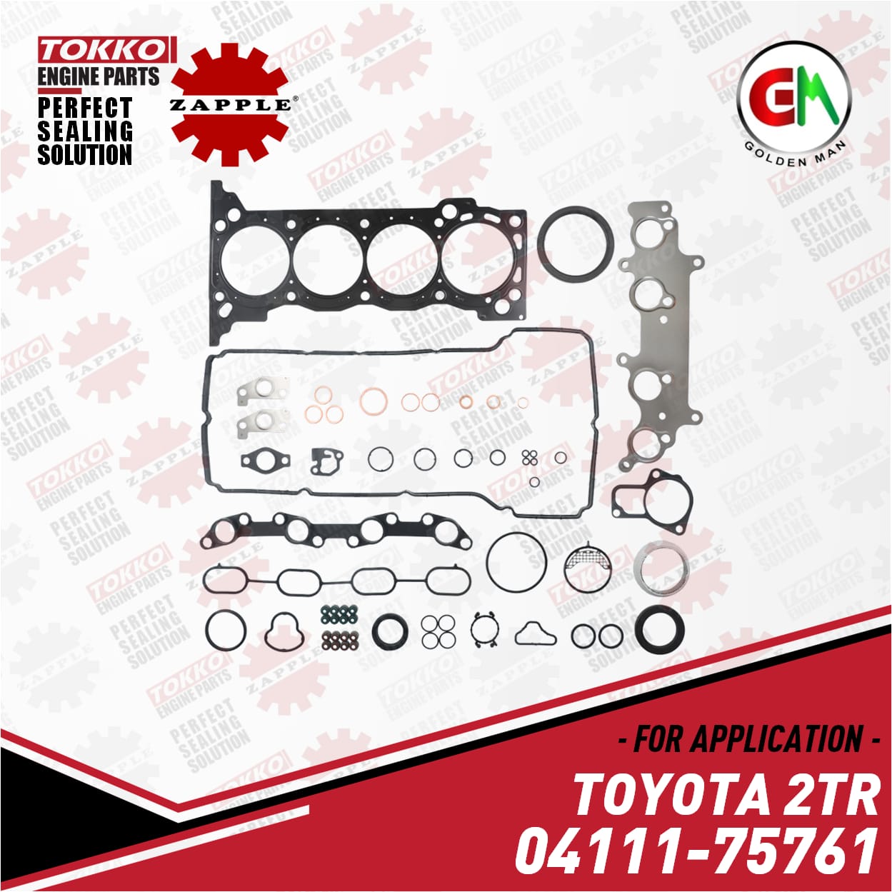 Engine Cylinder Head Gasket – Tokko Engine Parts TOYOTA 2TR | 04111-75761