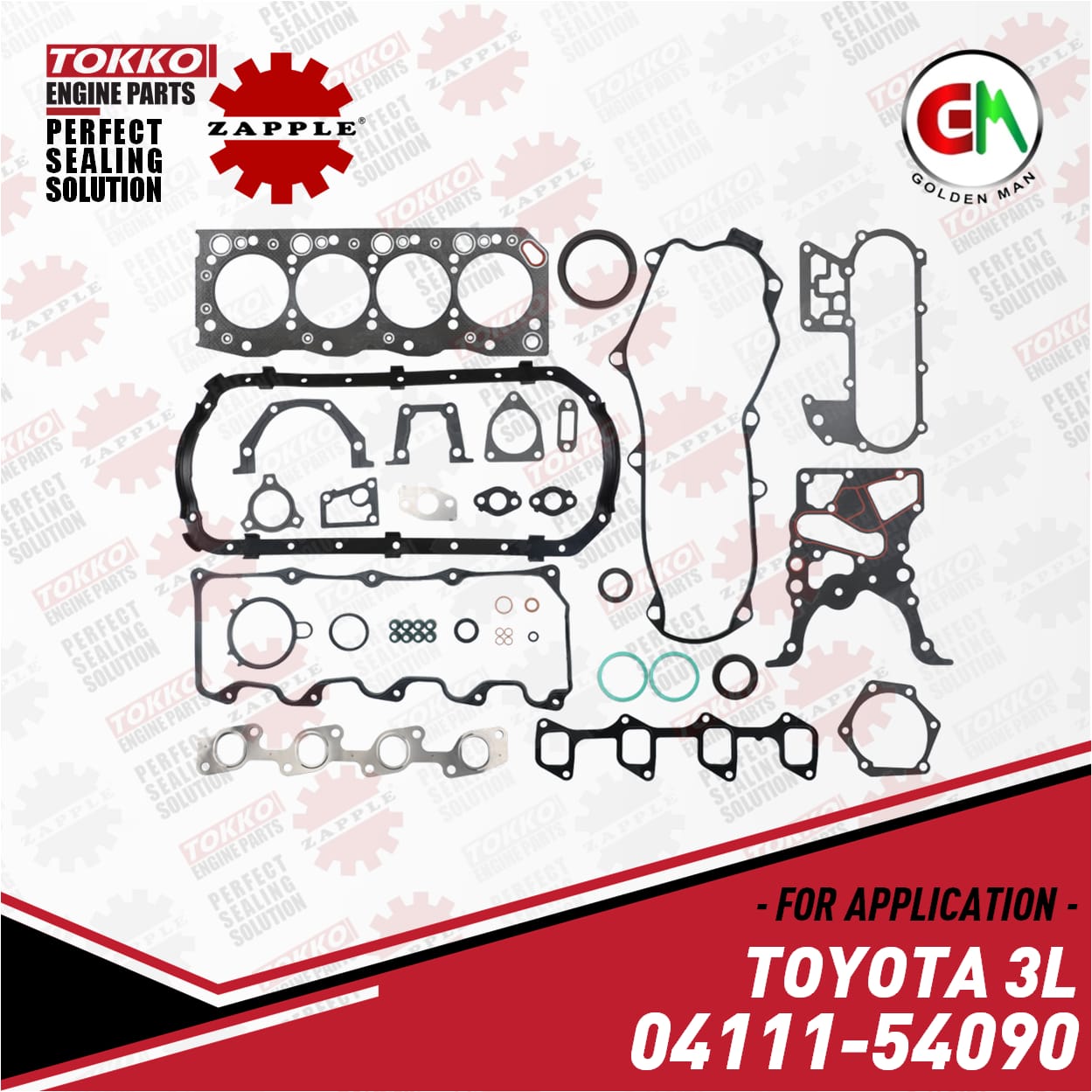 Engine Cylinder Head Gasket – Tokko Engine Parts TOYOTA 3L | 04111-54090