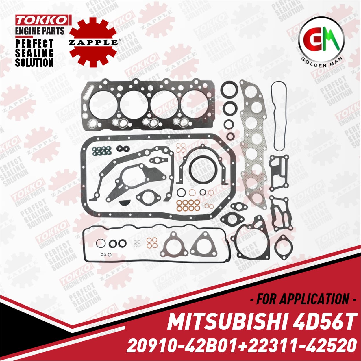 Engine Cylinder Head Gasket – Tokko Engine Parts MITSUBISHI 4D56T | 20910-42B01 + 22311-42520