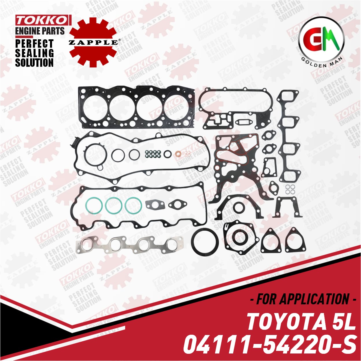 Engine Cylinder Head Gasket – Tokko Engine Parts TOYOTA 5L | 04111-54220-S