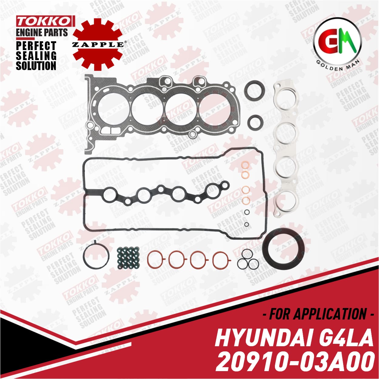 Engine Cylinder Head Gasket – Tokko Engine Parts HYUNDAI G4LA | 20910-03A00