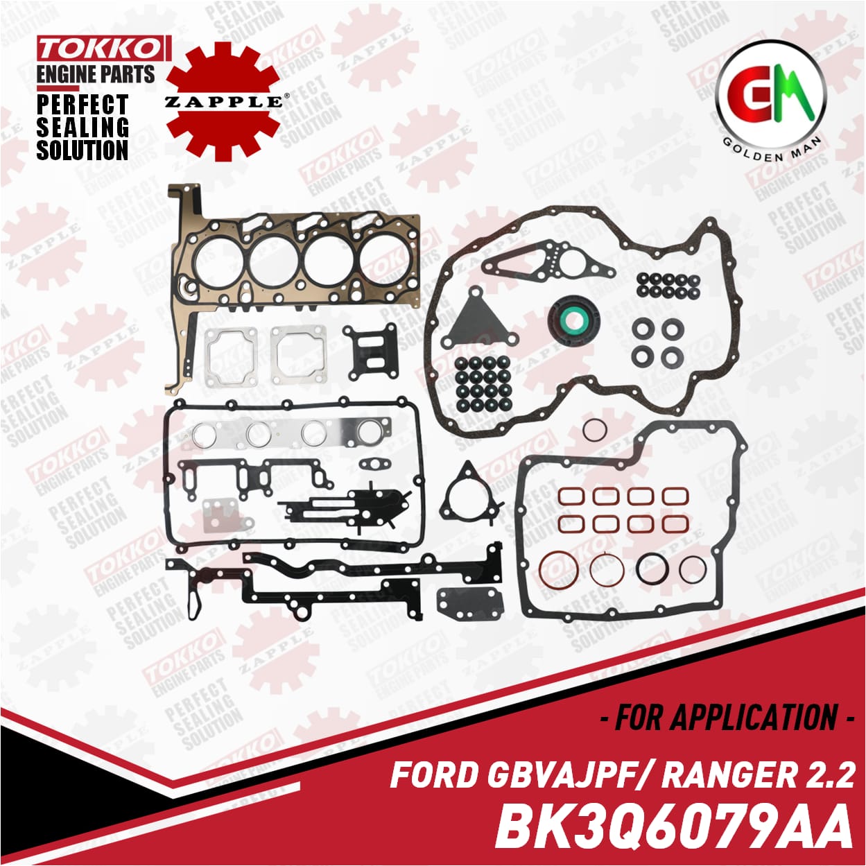 Engine Cylinder Head Gasket – Tokko Engine Parts FORD GBVAJPF/ RANGER 2.2 | BK3Q6079AA