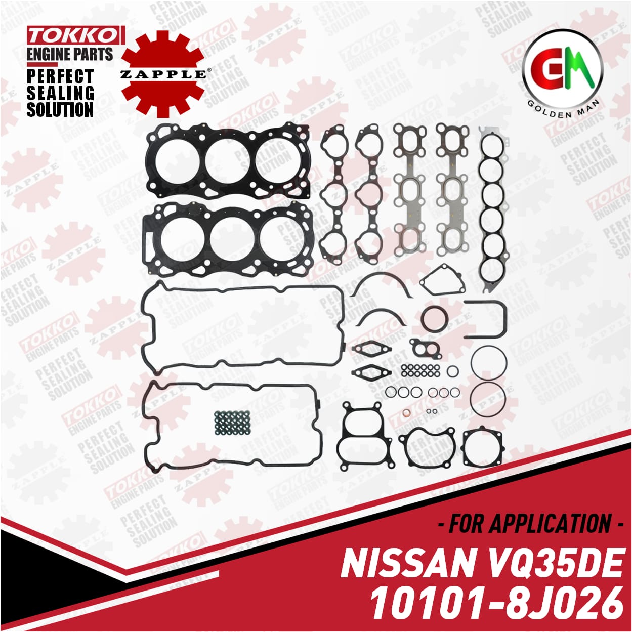 Engine Cylinder Head Gasket – Tokko Engine Parts NISSAN VQ35DE | 10101-8J026