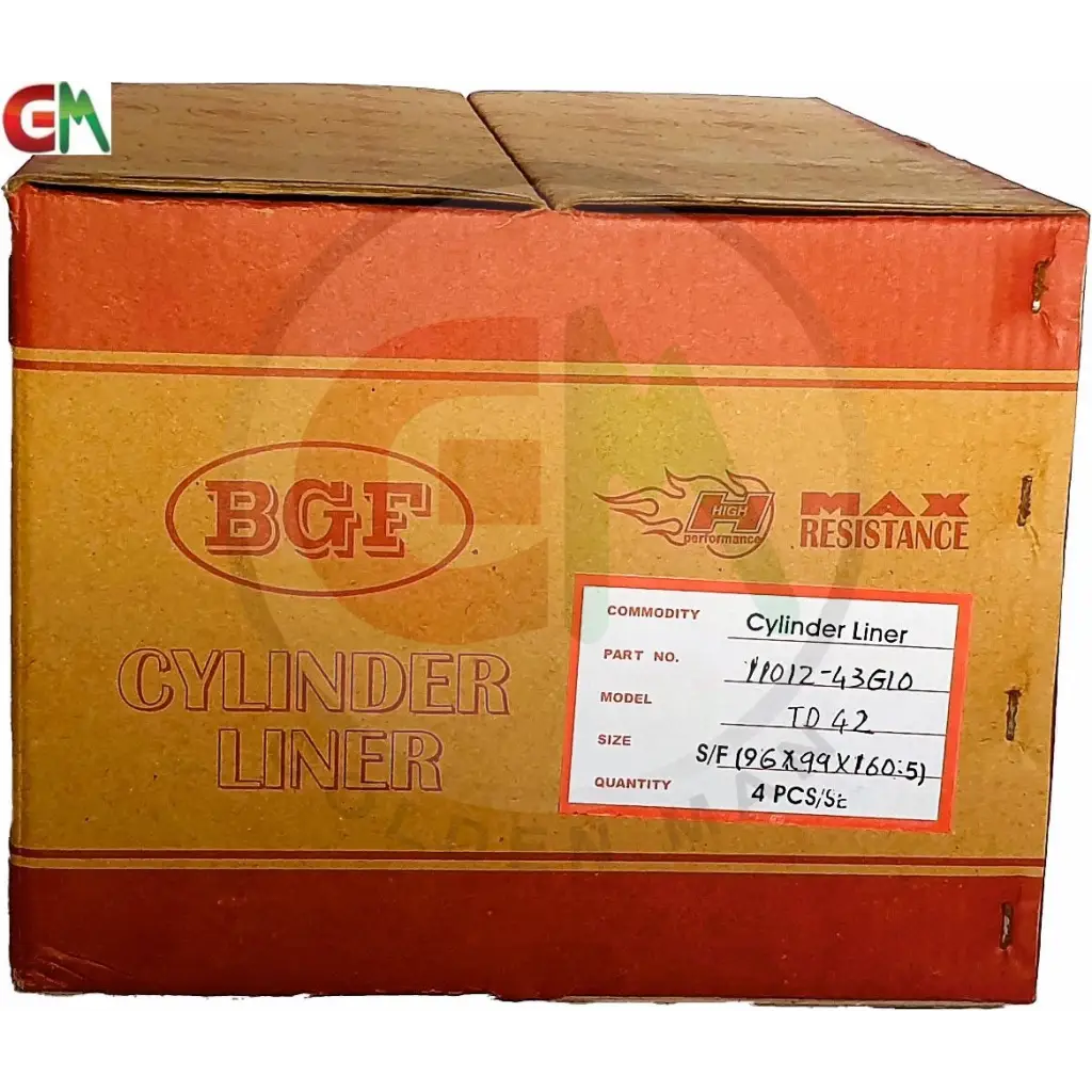 Golden Man BGF Car Engine Cylinder Liner/Sleeve -