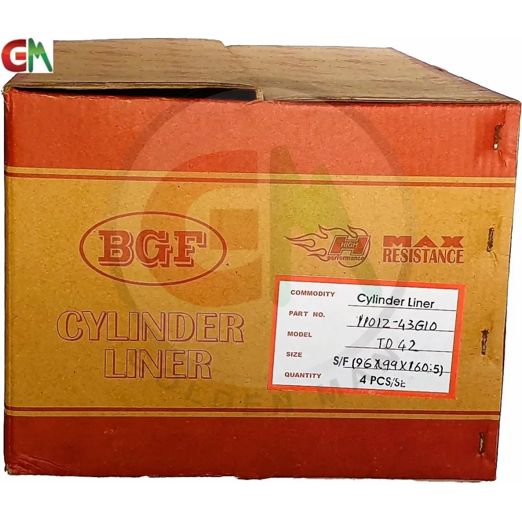 Golden Man BGF Car Engine Cylinder Liner/Sleeve -