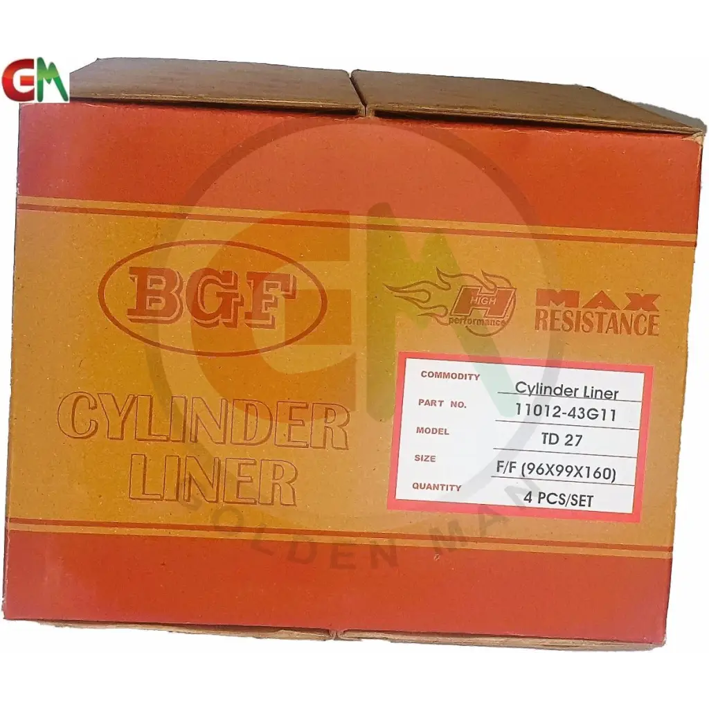 Golden Man BGF Car Engine Cylinder Liner/Sleeve -