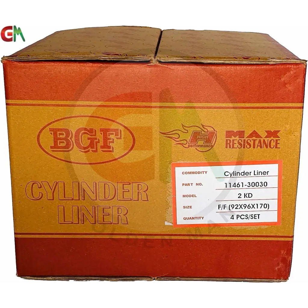 Golden Man BGF Car Engine Cylinder Liner/Sleeve -