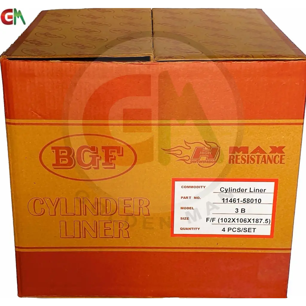 Golden Man BGF Car Engine Cylinder Liner/Sleeve -