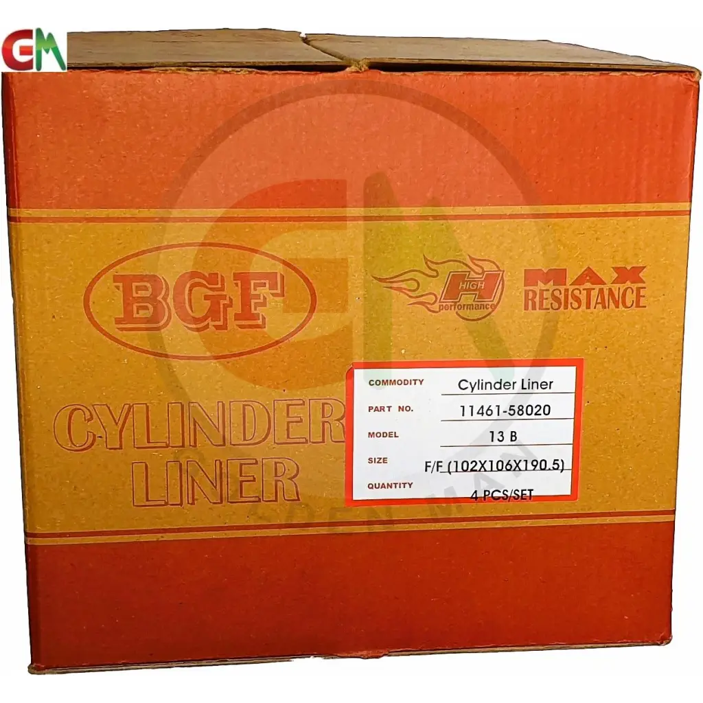 Golden Man BGF Car Engine Cylinder Liner/Sleeve -