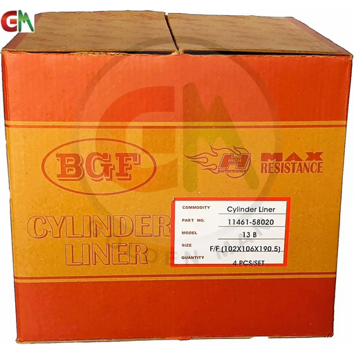 Golden Man BGF Car Engine Cylinder Liner/Sleeve -