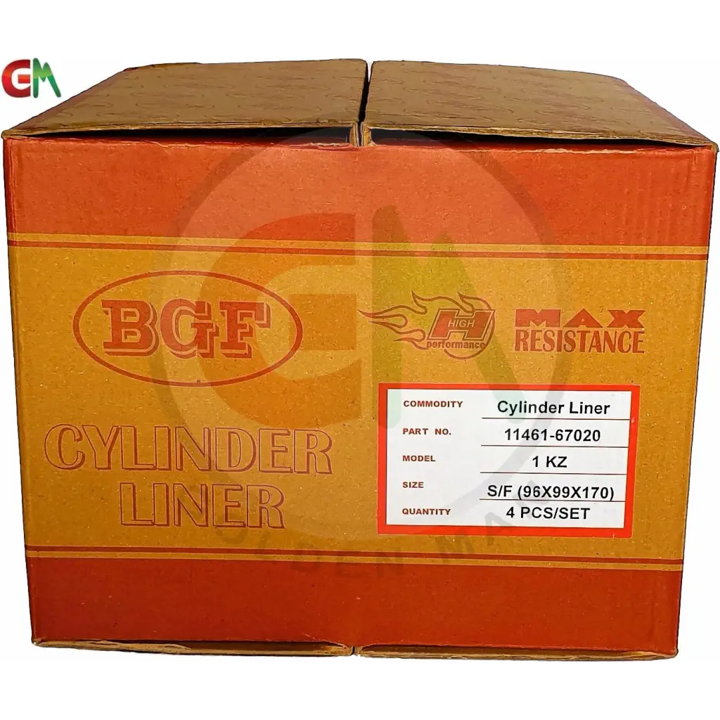 Golden Man BGF Car Engine Cylinder Liner/Sleeve -