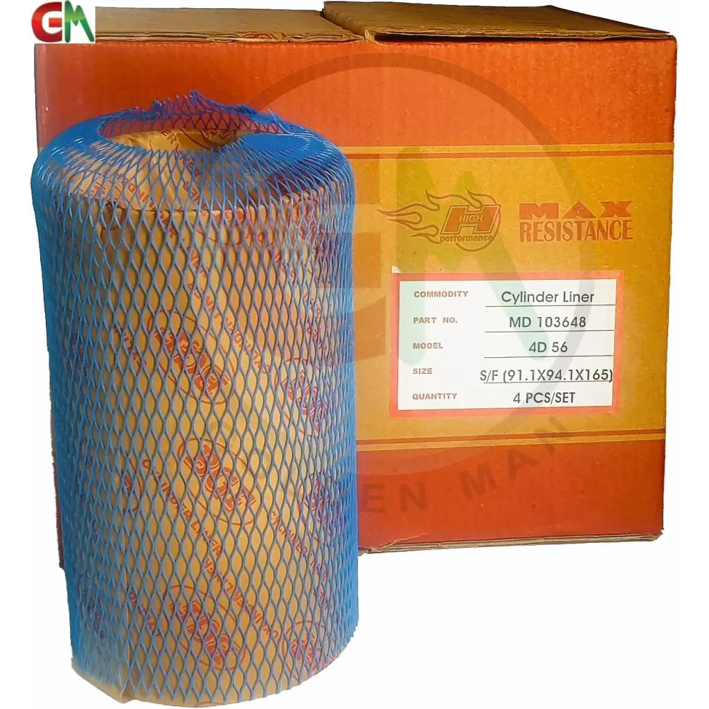 Golden Man BGF Car Engine Cylinder Liner/Sleeve - MD103648