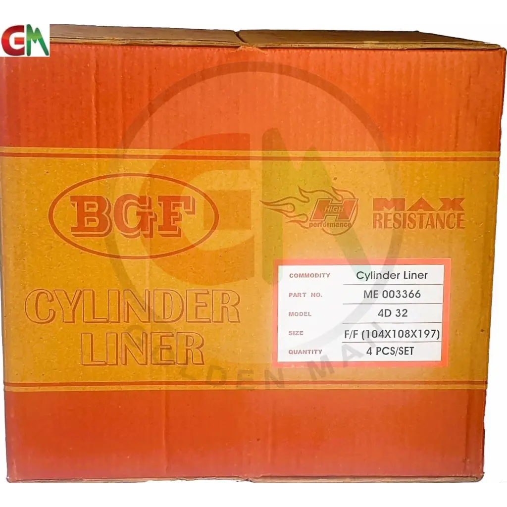 Golden Man BGF Car Engine Cylinder Liner/Sleeve - ME003366