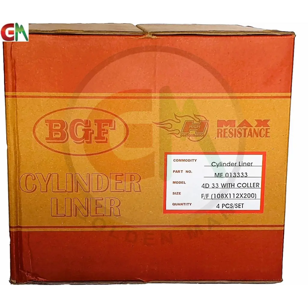Golden Man BGF Car Engine Cylinder Liner/Sleeve - ME013333